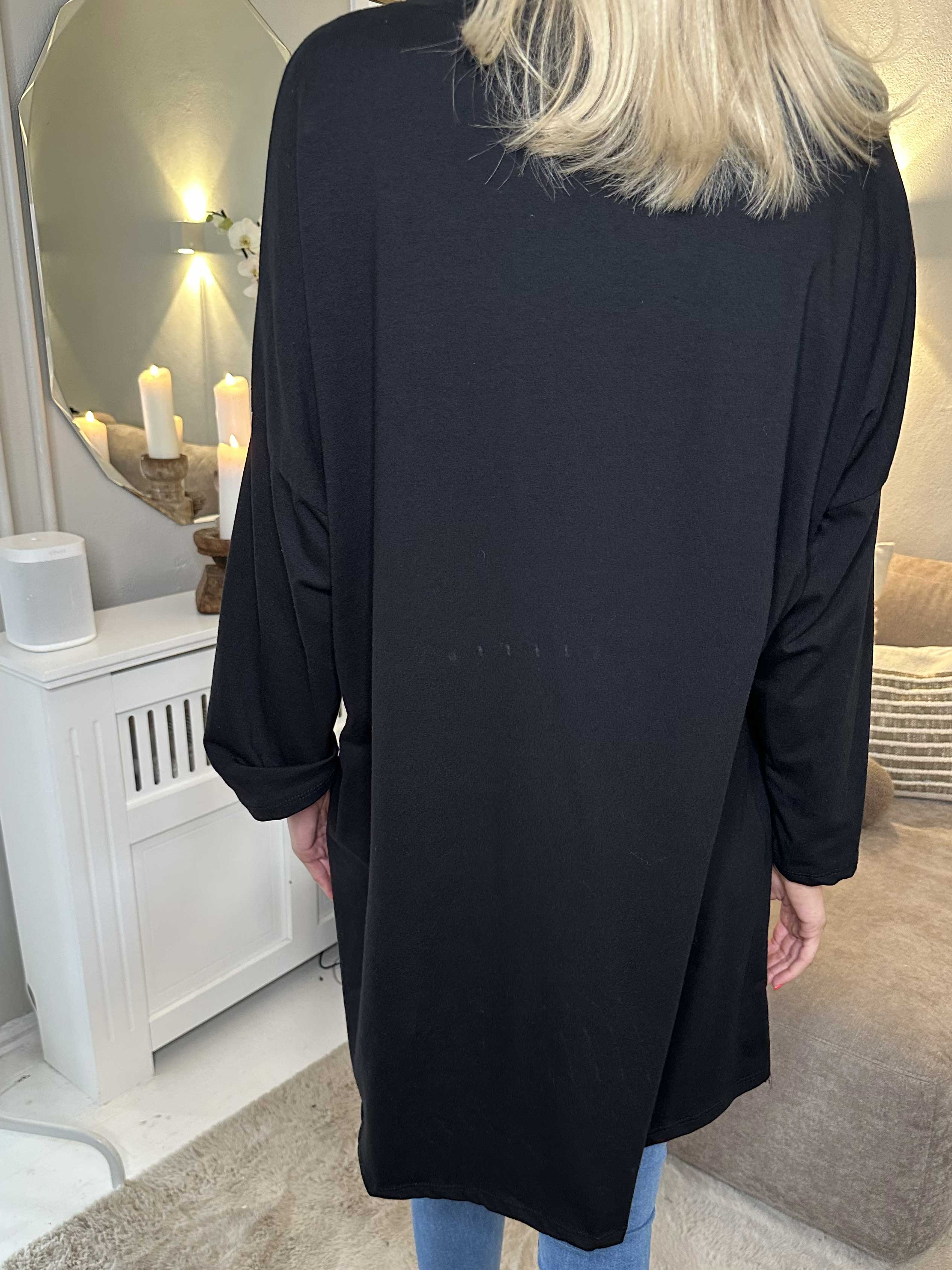 Haniya - Joggingklänning i viskos med Los Angeles-statyett - Grey